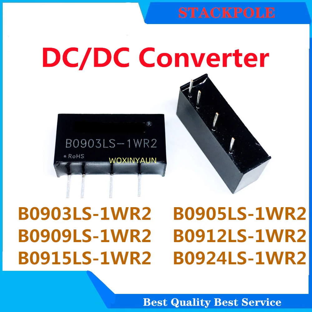 (2pcs)  B0903LS-1WR2  B0905LS-1WR2  B0909LS-1WR2  [ SIP4 1W DC/DC ] B0903LS  B0905 B0905LS B0909LS  SIP-4