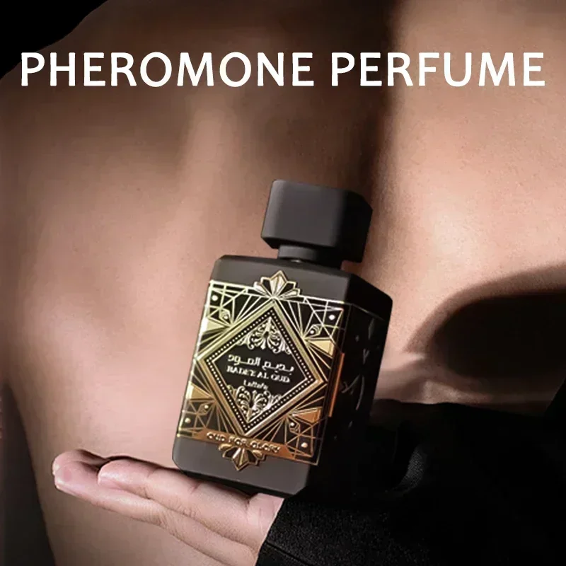 Parfum hombre mujer, 100ml parfum Arab asli pemancar cologne kualitas tinggi feromon hadiah bau tahan lama