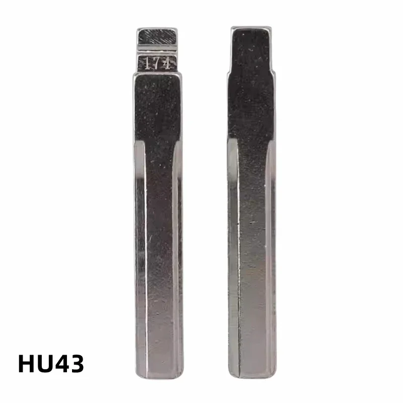 OEM 10 шт. 174 # HU43 металлический пустой необрезанный лезвие дистанционного ключа для Opel для Keydiy KD Xhorse VVDI JMD OEM 10 шт. 174 # HU43 металлический пустой необрезанный лезвие дистанционного ключа для Opel для Keydiy KD Xhorse VVDI JMD