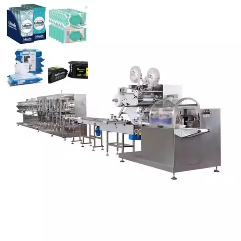 

Baby Wet Wipes Making Machine for Making Disposable Wipes Products Nonwoven Wet Wipes Machinery Production Line