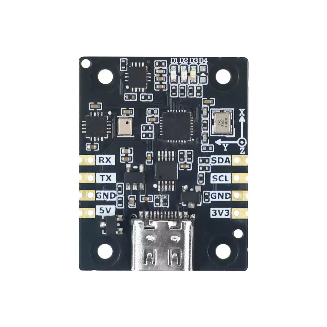 10-axis AHRS angle and attitude sensor IMU module gyroscope
