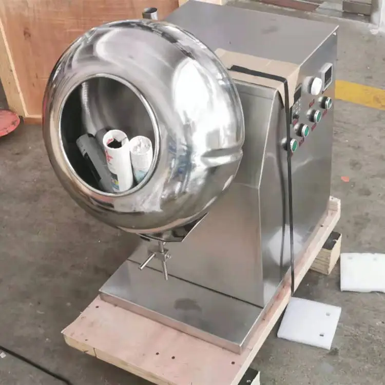 Commercial Chocolate Flour Food Peanut Coating Machines with Blower/candy Peanut Making Machine with Sugar Coating Pan
