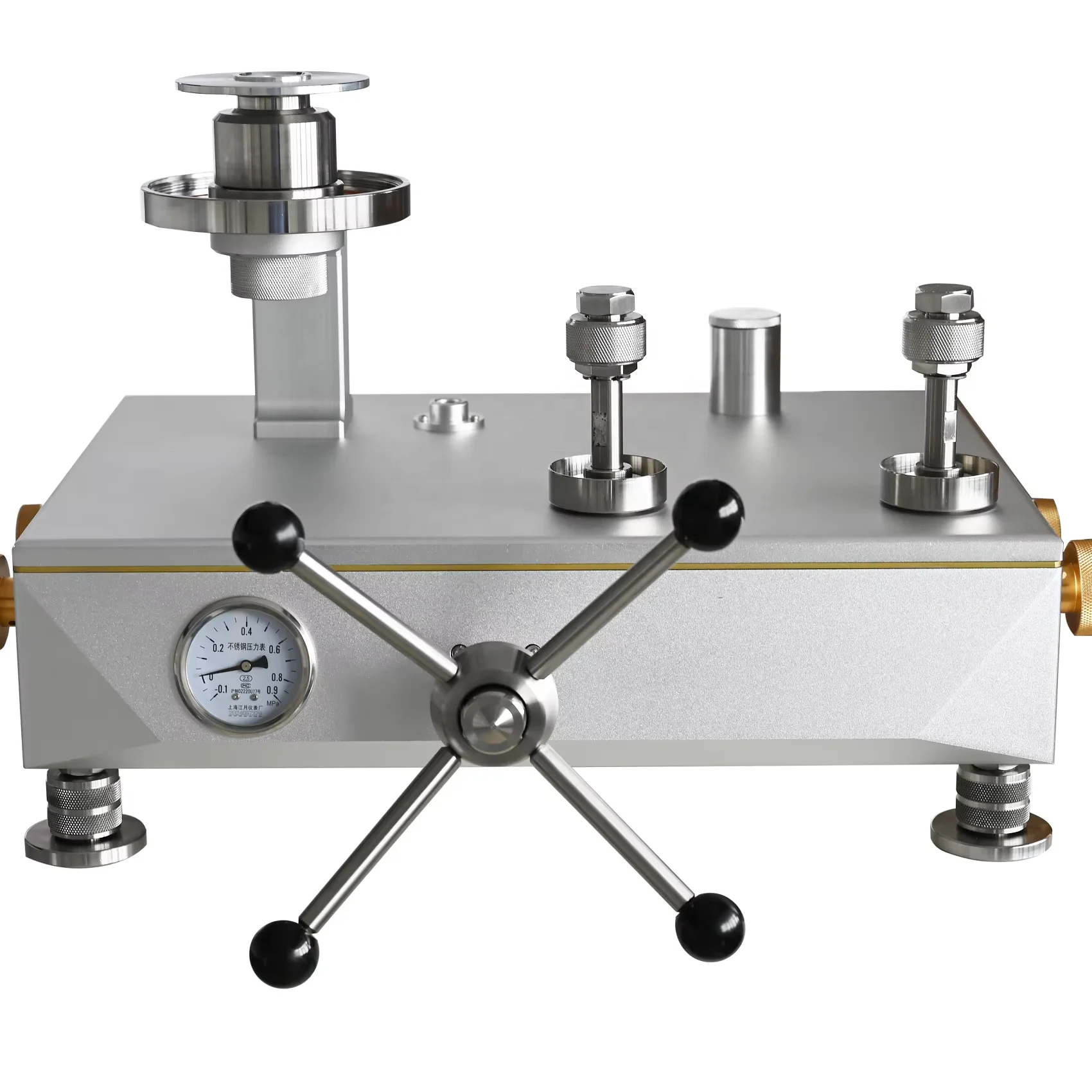 Pneumatic Dead Weight Tester for Pressure Gauge Calibration Vacuum To 10bar