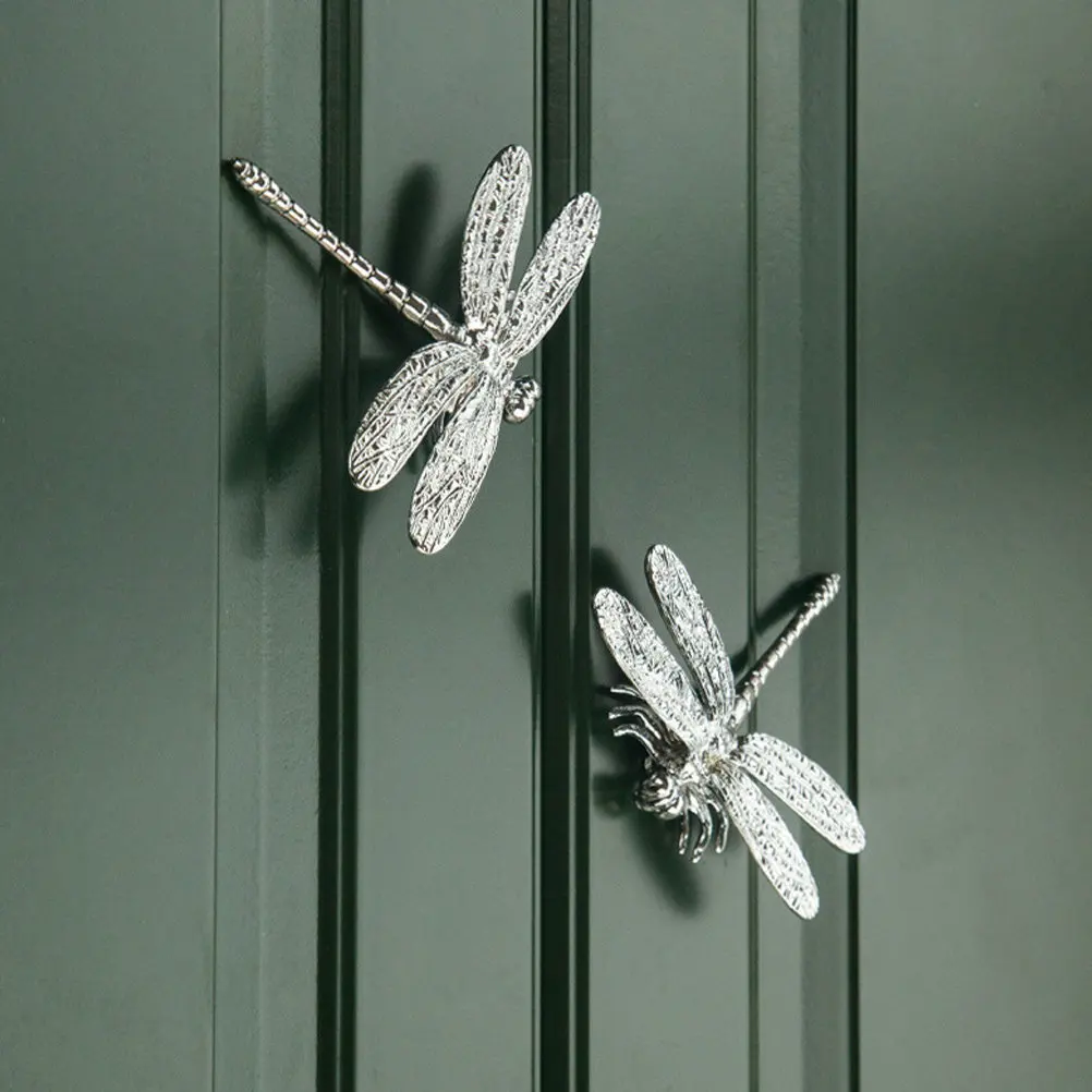 

Роскошные латунные ручки Dragonfly для дверей, шкафов, ящиков, гардеробов и мебели
