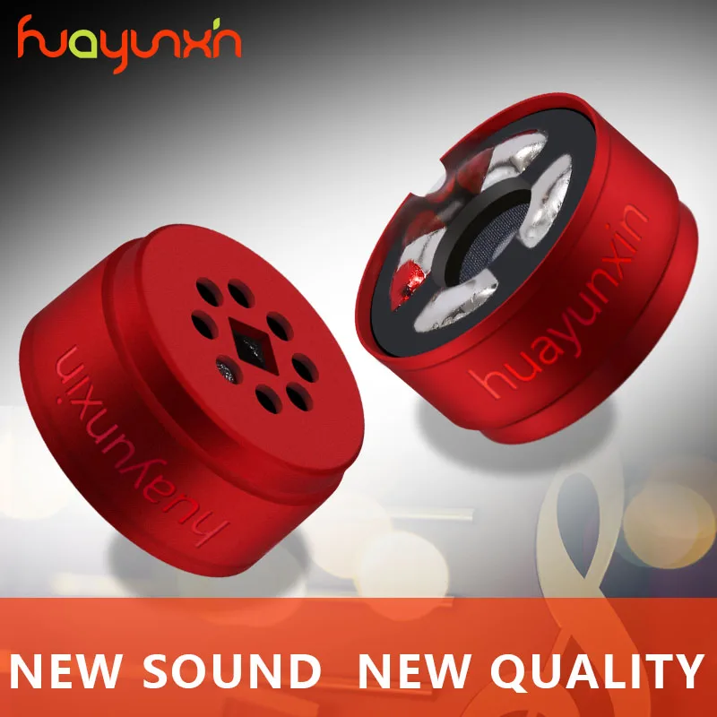 Huayunxin 8mm Carbon Nanotube Diaphragm Full Frequency Range Speaker Dynamic Driver Unit Suitable For In-ear Listener Headphones