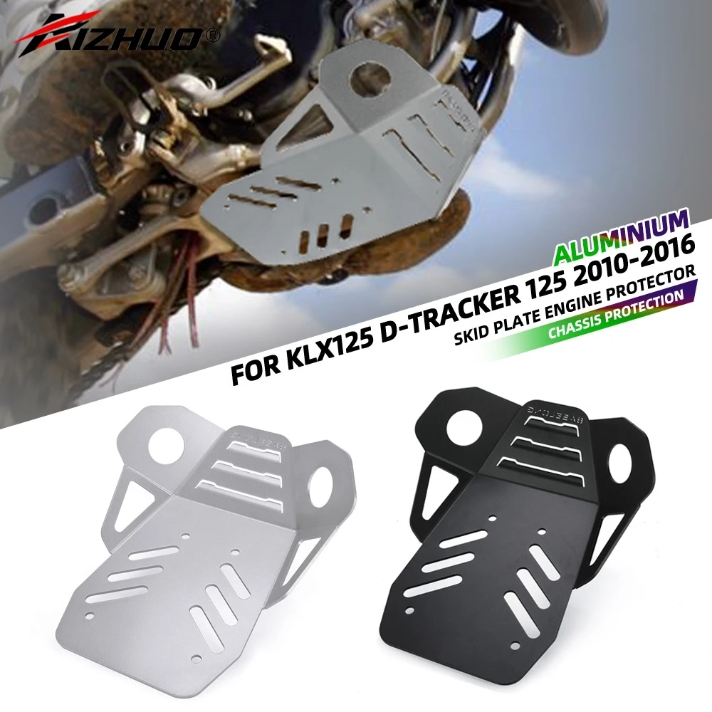 For Kawasaki KLX125 D-TRACKER 125 2010-2016 KLX150BF 2017 Motorcycle Engine Guard Protection Engine Skid Plate Cover Protector