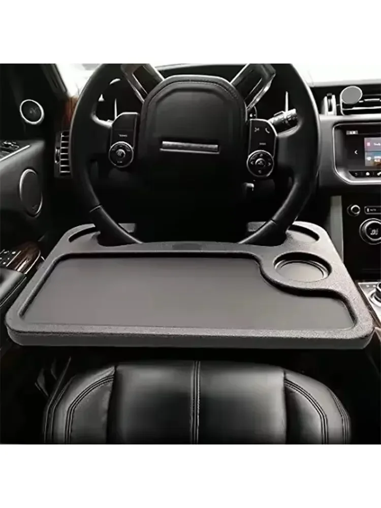 

Steering Wheel Card Tray, Multifunctional Computer Laptop Stand, Computer Desk, Writing Board, Workbench, Car Supplies, Plastic