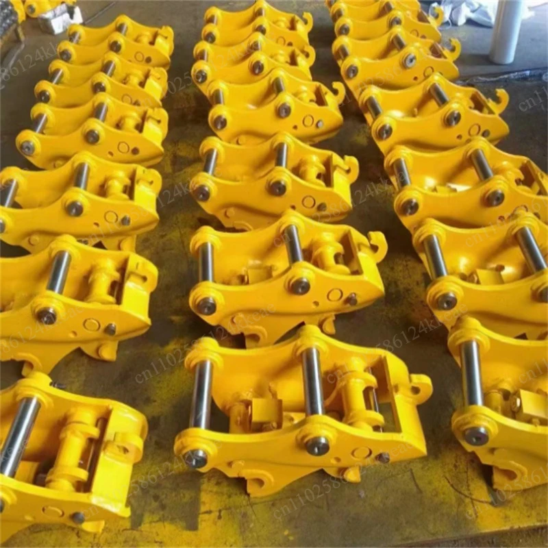 Hydraulic Tilt Rotating Quick Coupler, Manual Rotation Tilt Hitch for Small Excavator