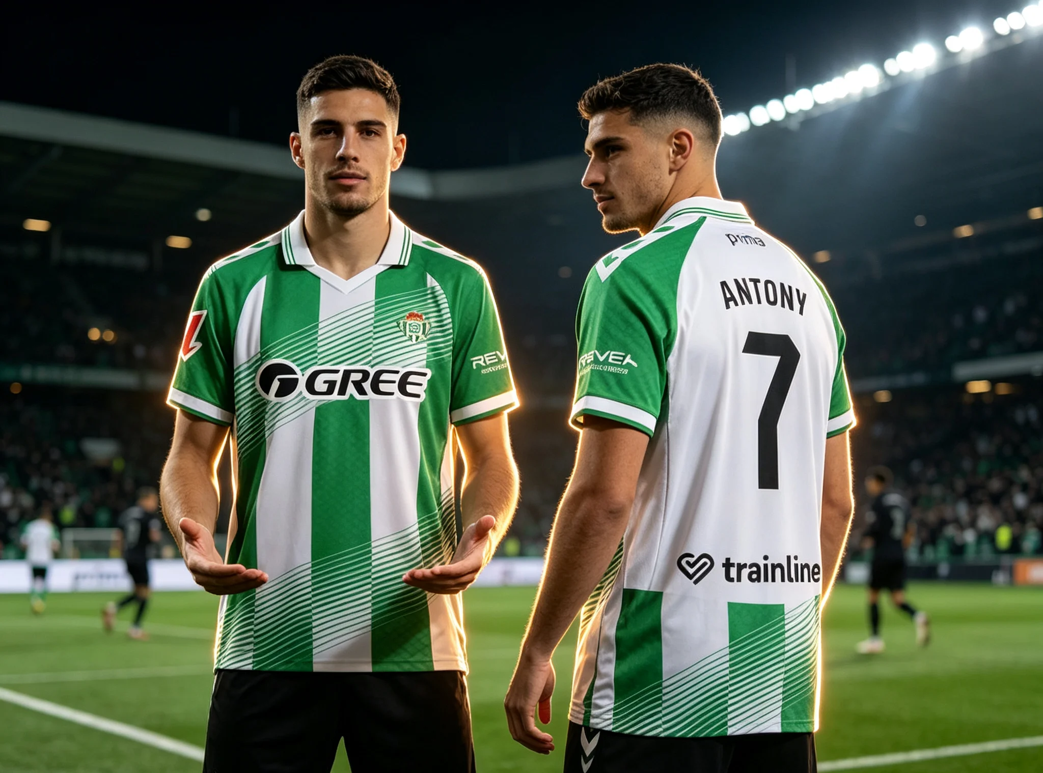New Season Betis Football T-Shirt with 3D Printed Numbers 2026 Summer Men's Sport Breathable Quick-drying T-shirt Streetwear Y2K