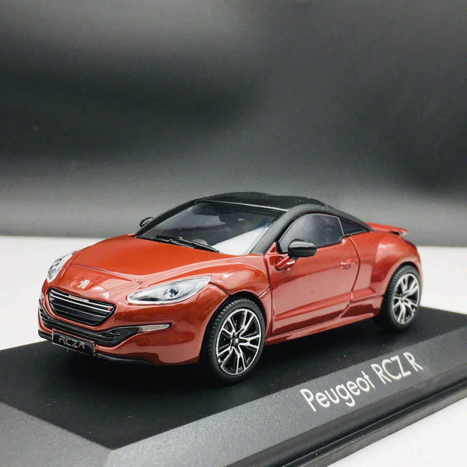 Static Metal Ornaments 1/43 Scale Peugeot Rcz-r Performance Trot