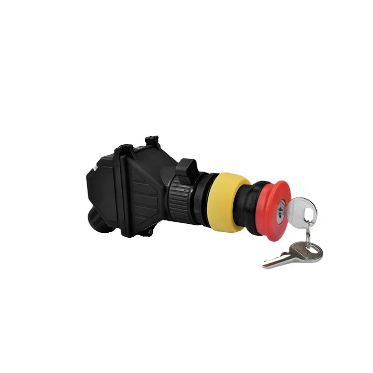 Waterproof Explosion-Proof Emergency Stop Rotation-releasing Push Button Switch For Panel Mounting