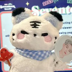 Cute Seventeen Hoshi Plush Pendant Cartoon Tiger Stuffed Doll Kawaii Cartoon Animals Keychain Pendant Fans Support Gift For Idol