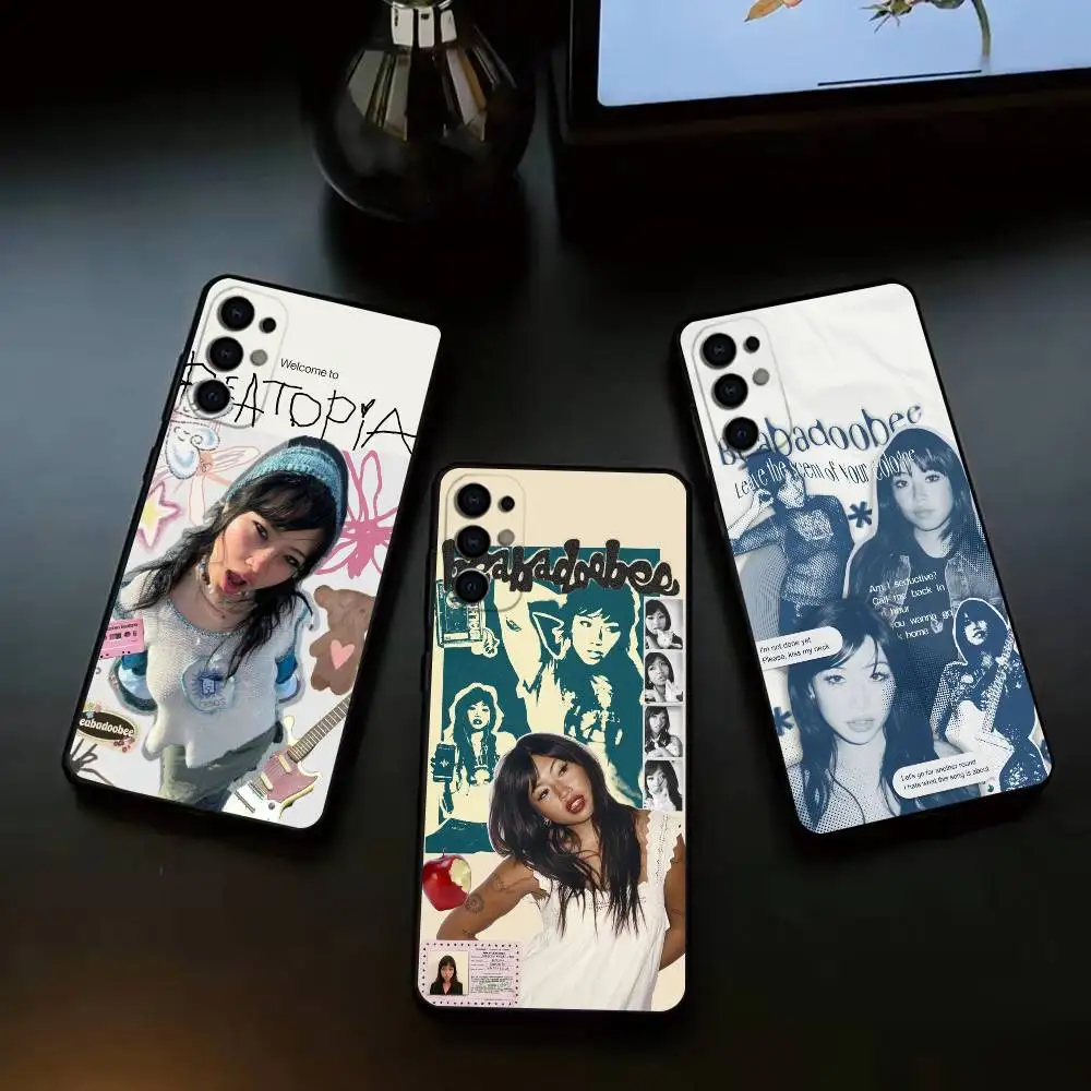 Beabadoobee Singer Beatopia  Phone Case Black Silicone Soft For Samsung S26,S25,S24,S23,S22,S21,S30,Ultra,Plus,Fe,Lite