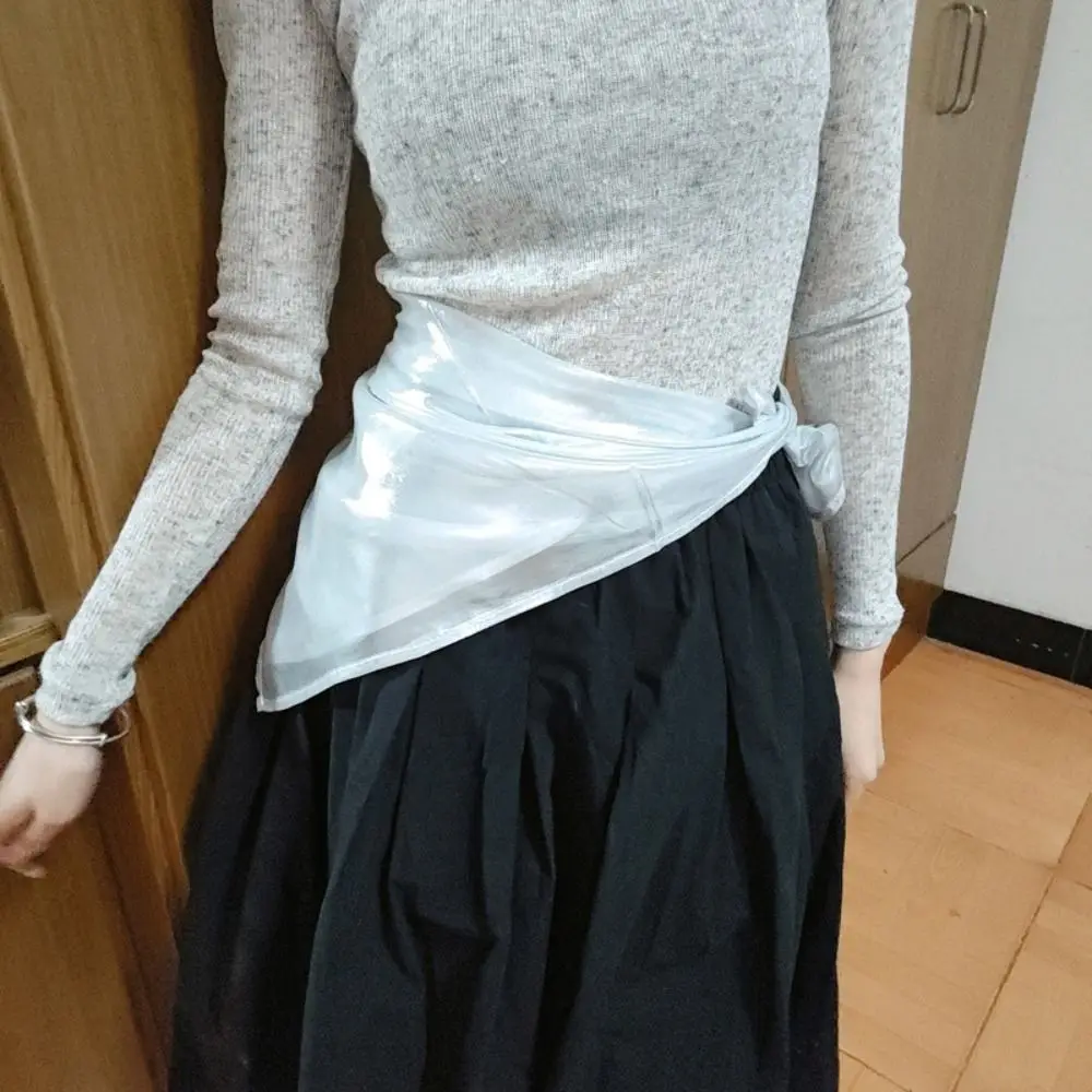 

Новый платок из полиэстера, шапка Y2K, универсальный шарф с запахом, пикантный стиль, многофункциональный платок в стиле хип-хоп для женщин и девочек