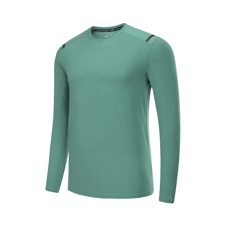 Sports outdoor running training spring autumn long sleeve quick drying T-shirt base shirt men's sports fitness elastic top