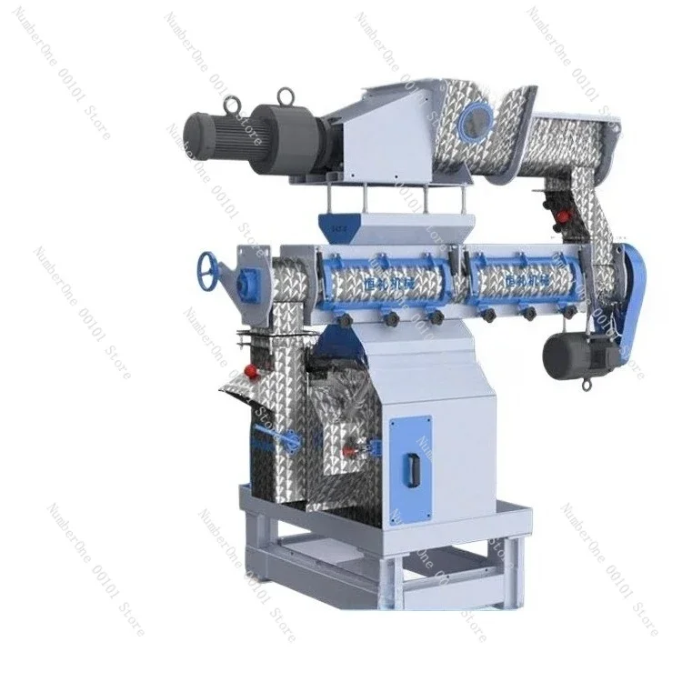 Ring mold feed pellet machine Pig Chicken Duck Goose Rat Cattle Sheep Rabbit Grass Powder Cat Litter Feed Pellet Press