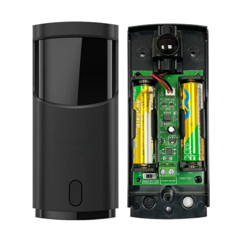 180 Degree Rotation of Optical Lens Outdoor 15m Photocell Sensor 36v 24v Automatic Door Photocell