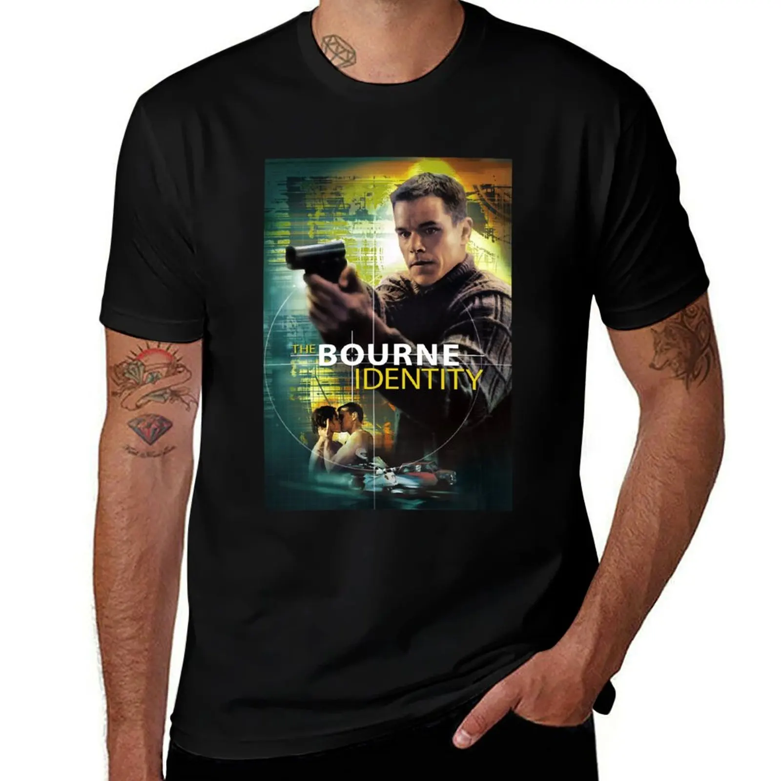 For Mens Womens The Bourne Identity Beautiful Model Gifts For Women T-Shirt cotton t shirts man 100% T-Shirt