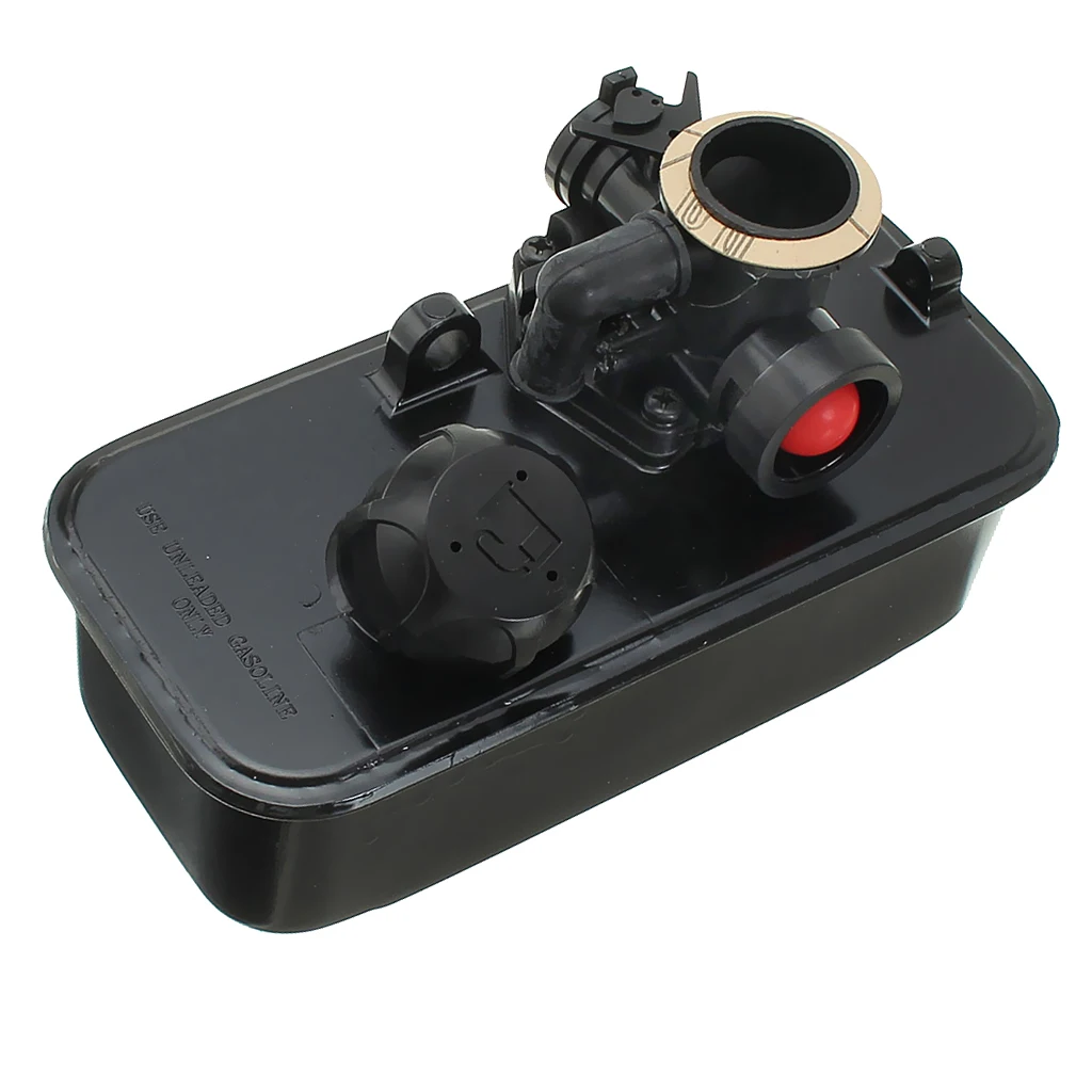 Chainsaw Carb Replacement Zinc Carburetor Fuel Gas Tank Black Power Tool Part Engine Accessory for Garden Tools