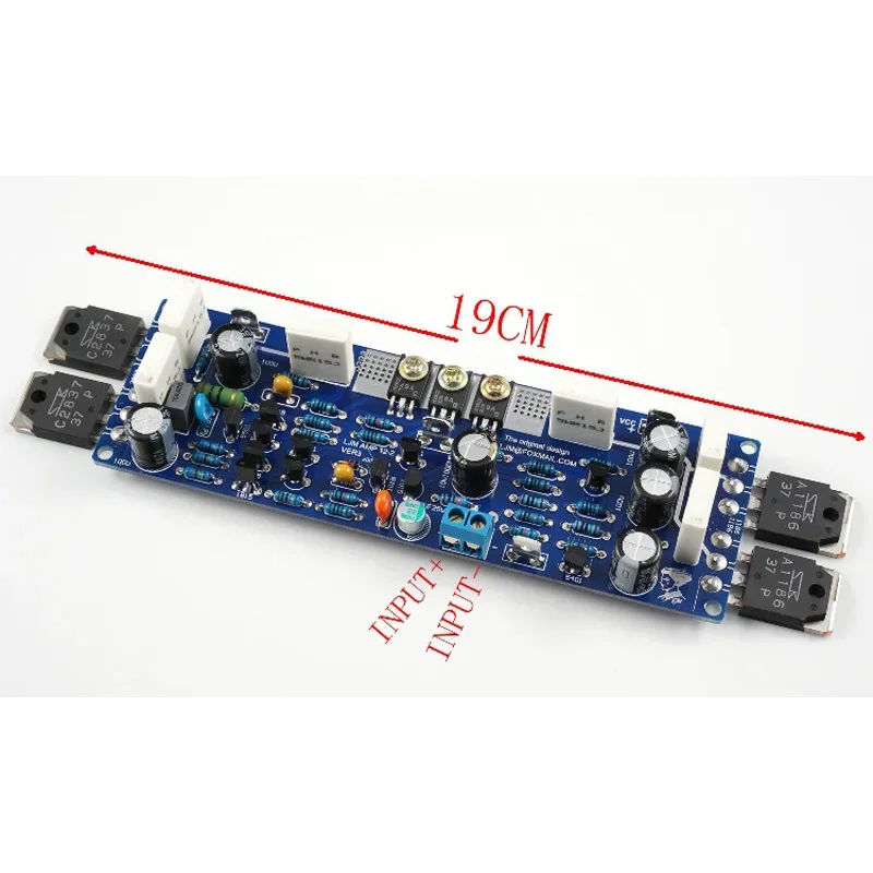 2PCS Audio L12-2 Power Amplifier Kit 2 Channel Ultra-low Distortion Classic AMP DIY Kit Finished Board A10-011