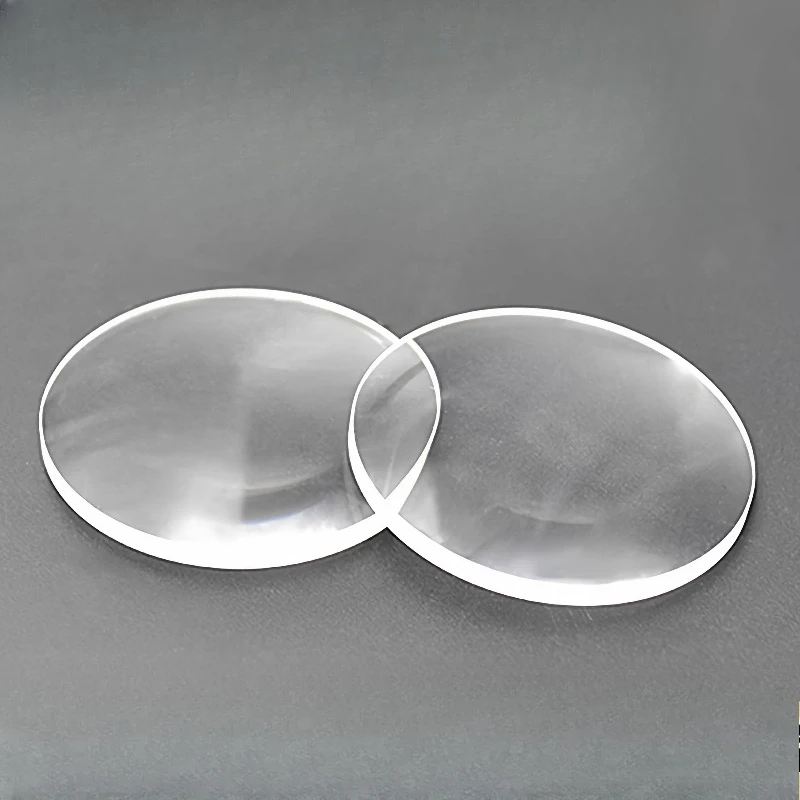 

5PC 45mm H-K9 Optical Glass Focal Length 150mm Double Convex Lens Biconvex Condensing Lenses Projector Camera Optical Instrument