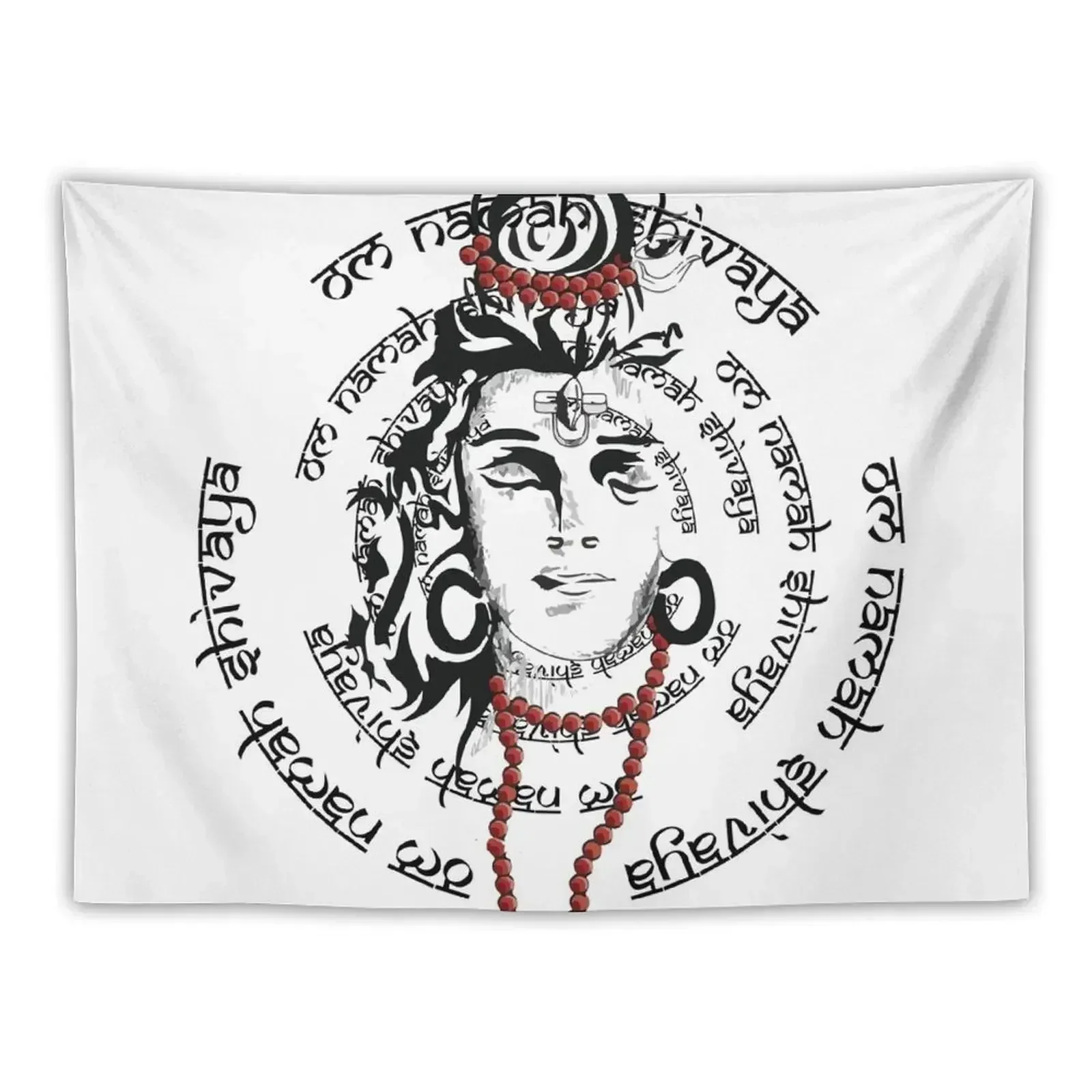 Om Namah Shivaya men's and women's t shirt Clothing & Accessories vol 1 Tapestry Bed Room Decoration Tapestry