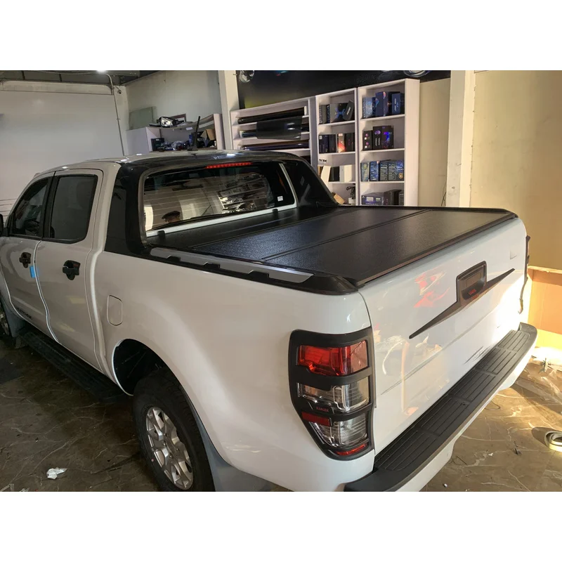 High Quality Aluminium Retractable Tonneau Cover Fit Hilux 4X4 Tacoma Pickup Truck