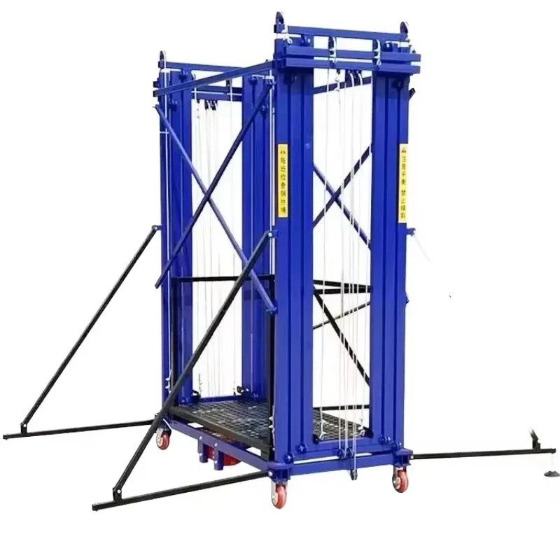 

Multifunctional scaffolding Electric scaffolding Lifting and folding construction