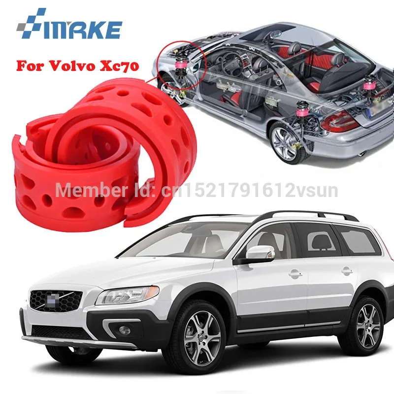 For Volvo XC70 Front /Rear Car Auto Shock Absorber Spring Bumper Power Cushion Buffer