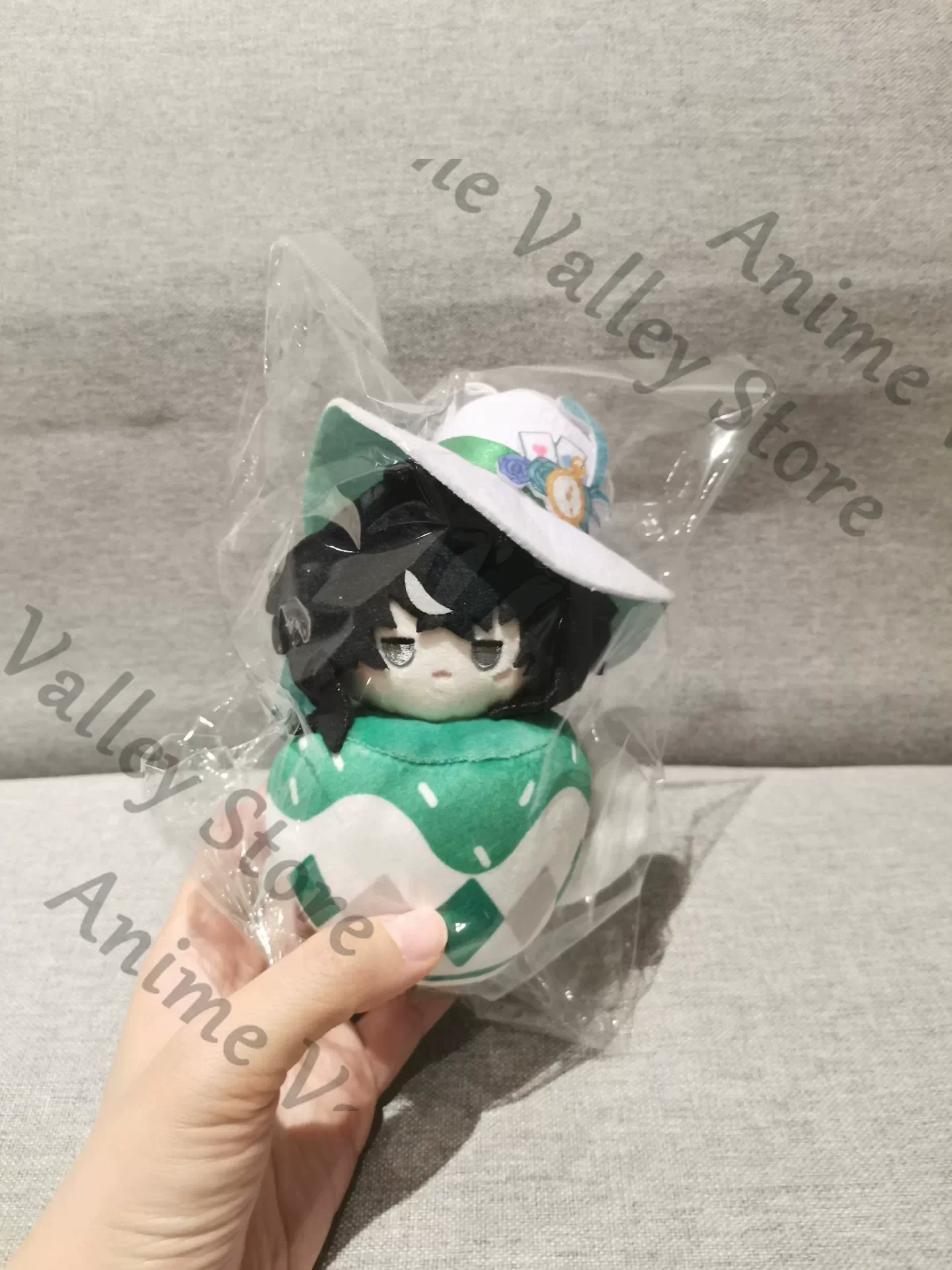 Anime Genuine Phrolova CHISA Wuthering Waves Cosplay Official Product Fluffy Teacup Cotton Maumet Cartoon Puppet Birthday Gift