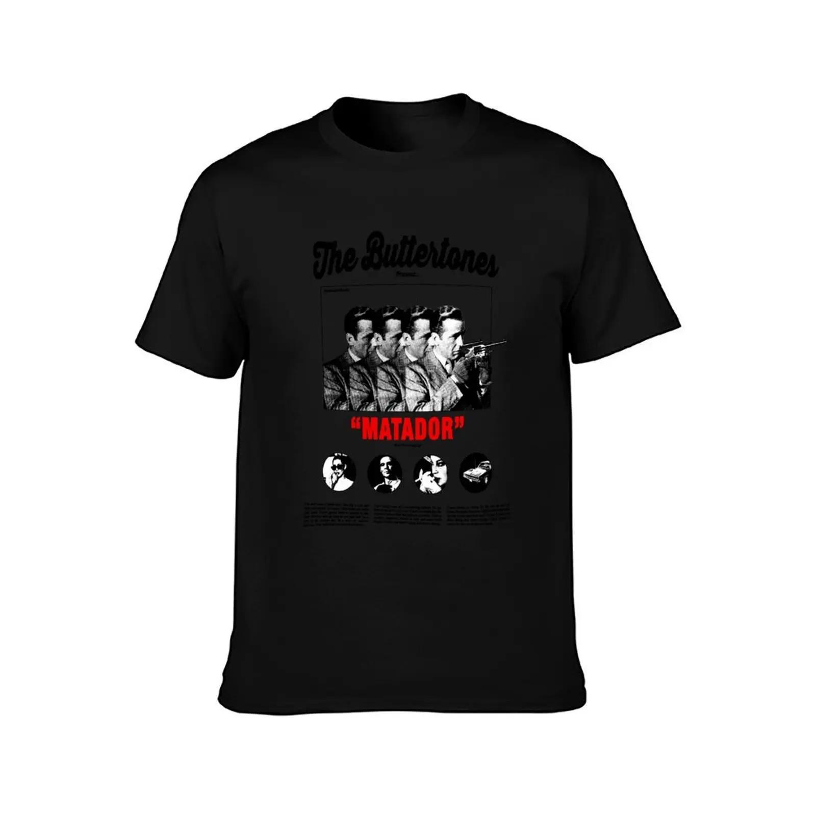 Matador T-Shirt Summer Casual Cotton Tee Oversized Streetwear Tops Vintage Graphic Print Loose Fit Short Sleeve 100% Cotton