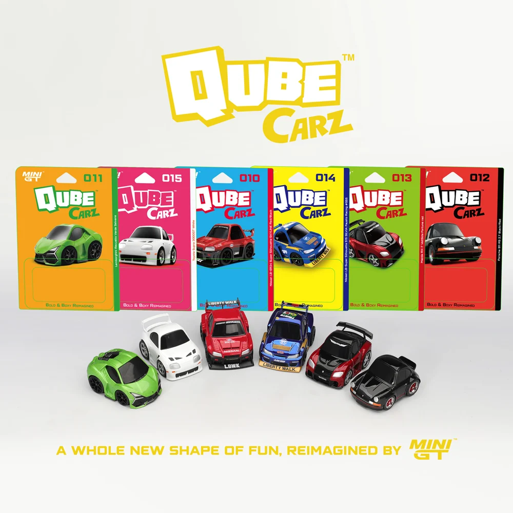 

Presale MINIGT 1/64 Qube Q car Diecast Model Car High Performance Model Gift for Boys Adults
