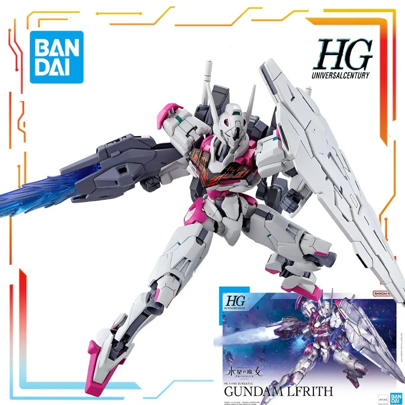 

Authentic Bandai Original Mercury Witch HG Series Demon Spirit Gundam Anime Action Figure Assembly Model Toy Model Gifts For boy