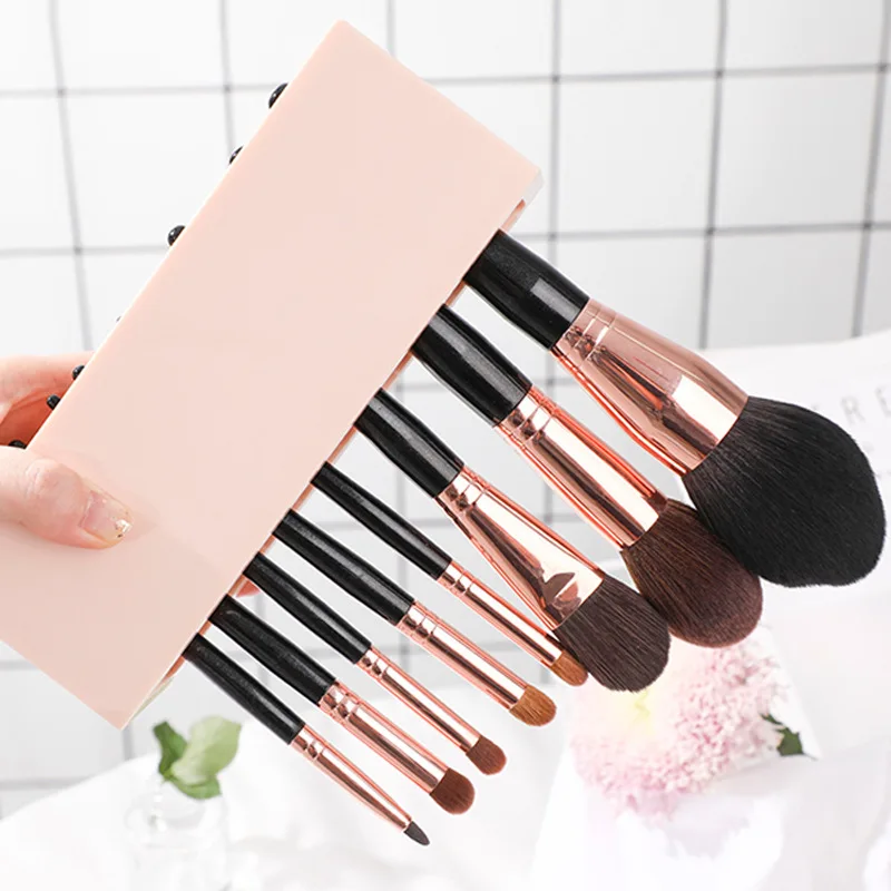 Makeup Brush Cosmetic Storage Box Large Capacity Travel Organizer For Brushes And Beauty Tools