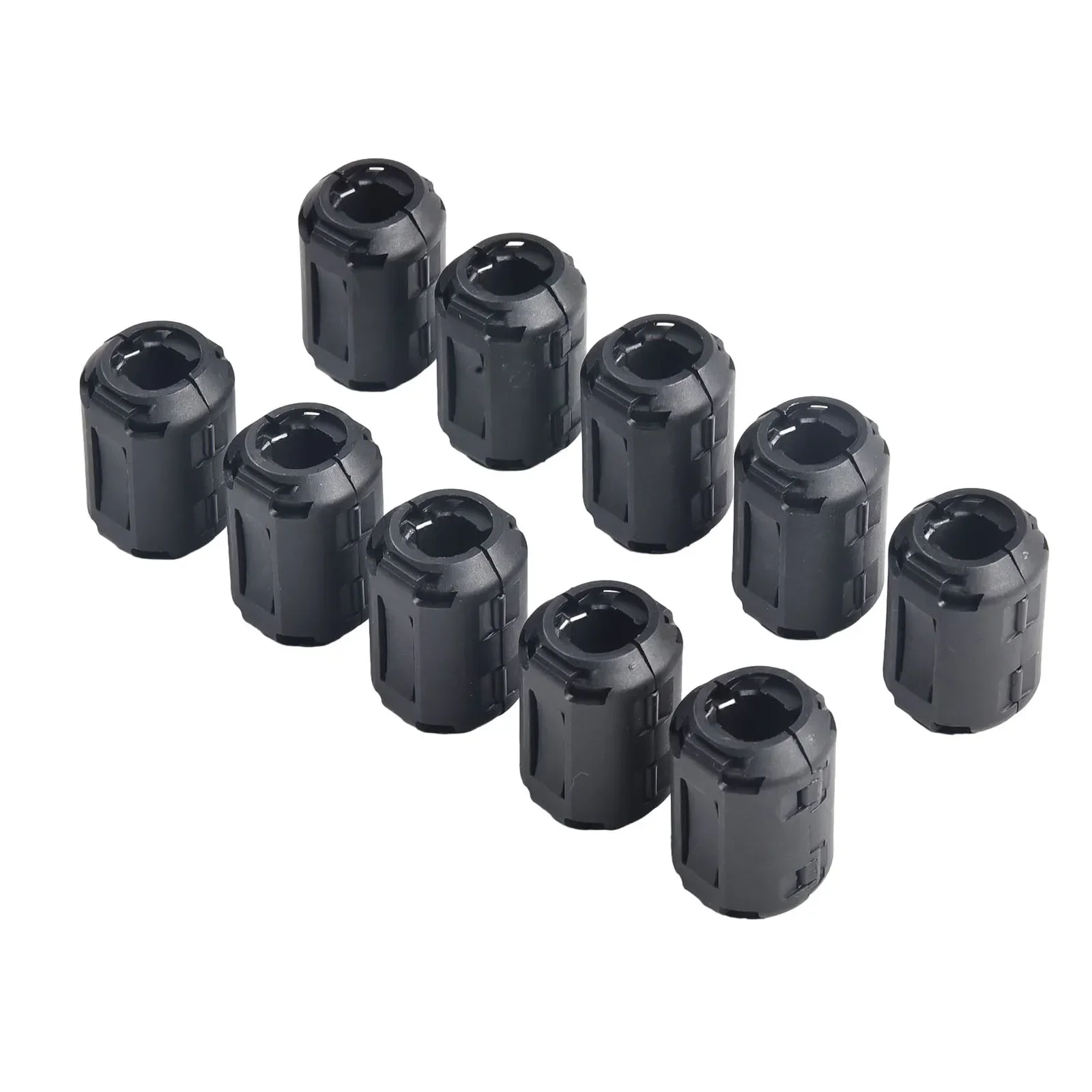 10pcs TDK  Ferrite Core Noise Suppressor Filter Ring Cable Clip On Wire RFI Ferrite Core Choke Clip Noise Suppressor Filter