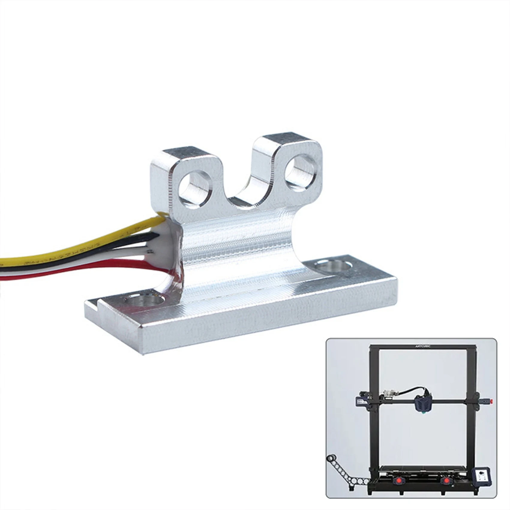 ABFU-3X 3D Printer Accessories For Kobra 3 Max Replacement Strain Gauge Sensor Auto Bed Level Hotend Mounting Block Sensor
