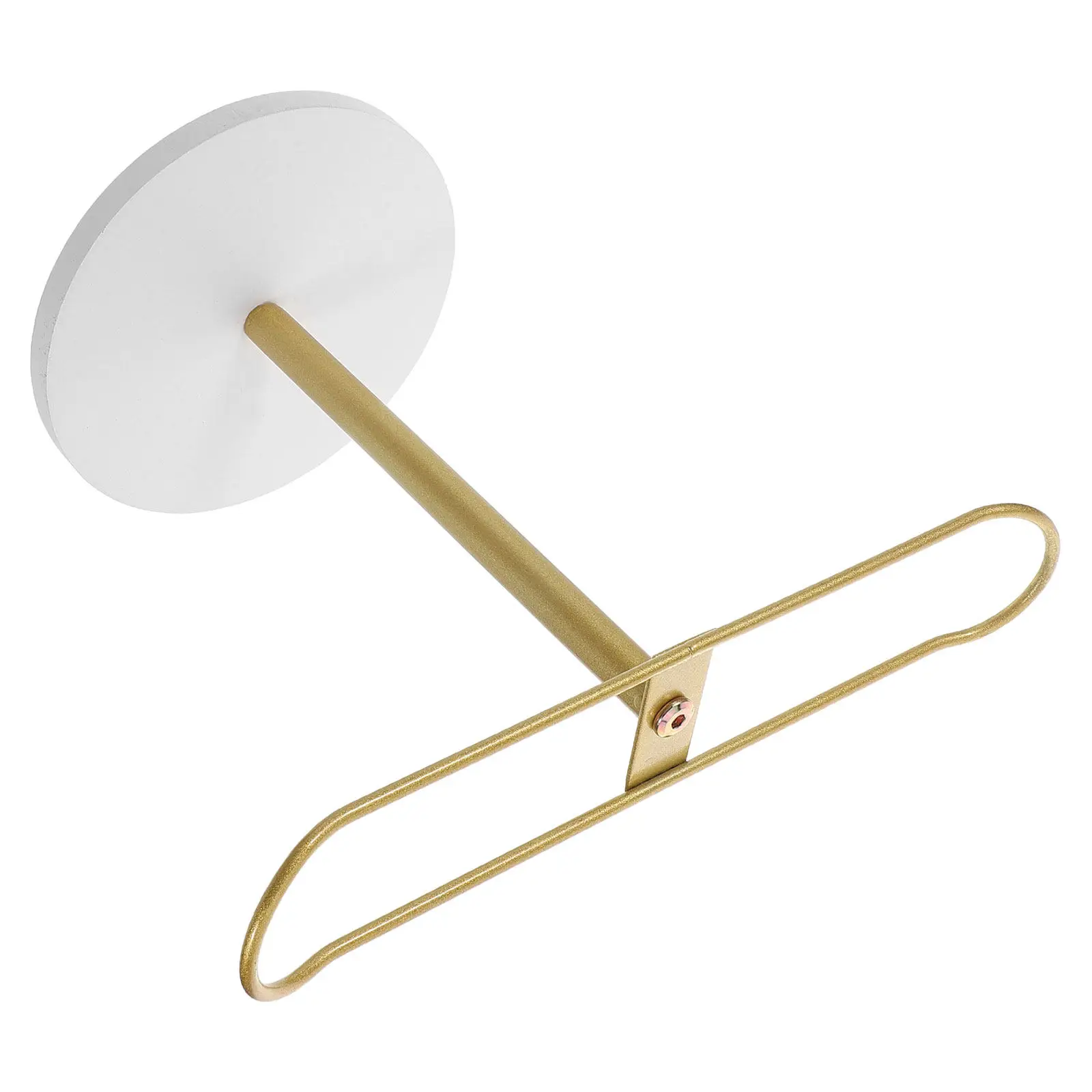 Soporte para diademas, de madera y hierro, para colocar en el escritorio, organizador de accesorios para el cabello, expositor de joyas, elemento decorativo para el hogar.