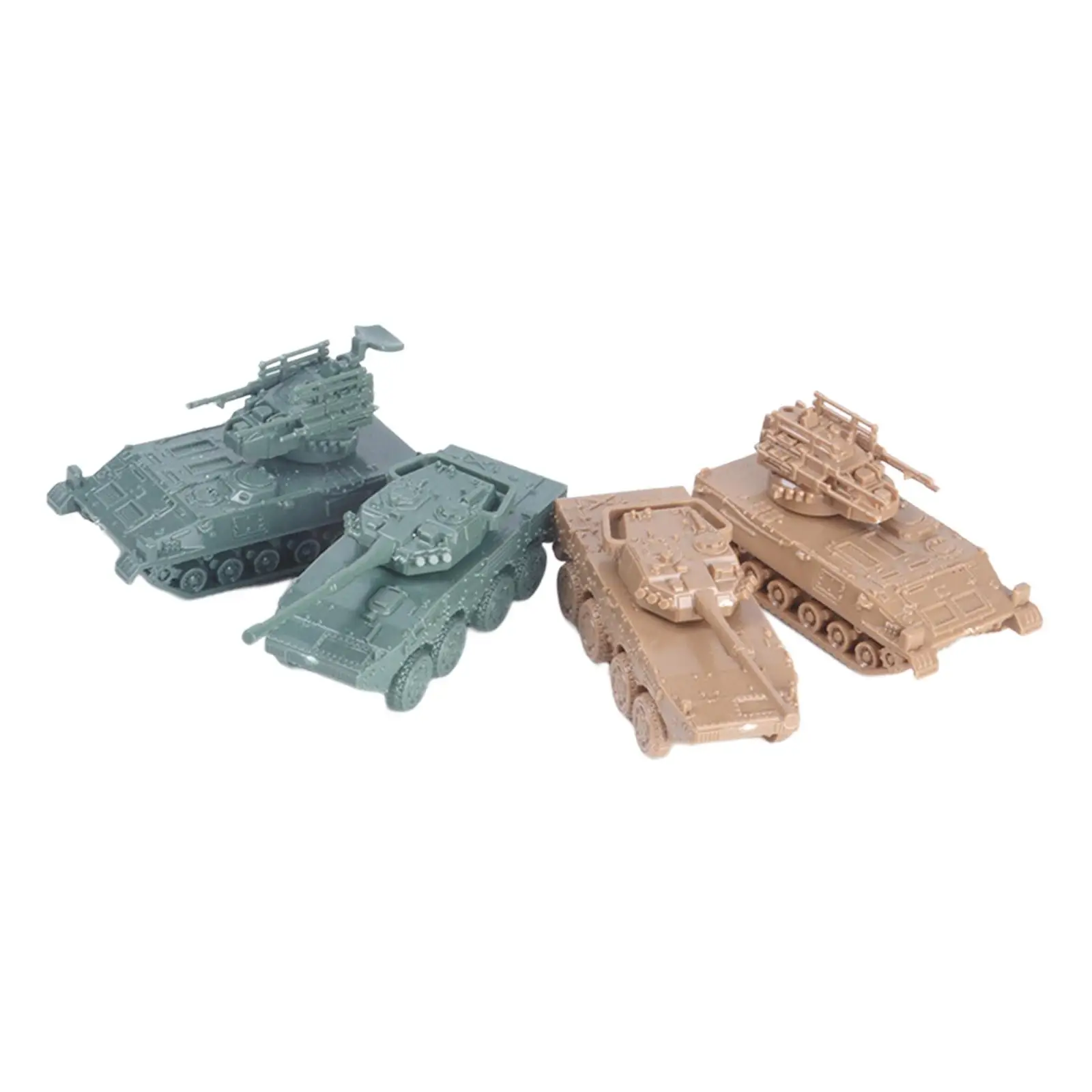 Tank Chariot Model Toy 4D Armored Vehicle 1 144 Scale Assembly Kit Brain Teaser Jigsaw for Adult Collection Elegant Home