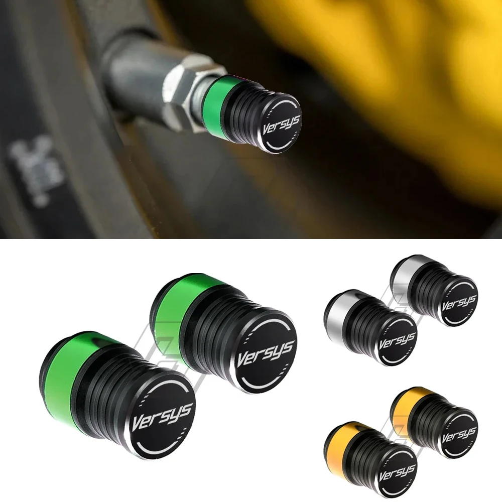 

For Kawasaki 650 1000 300 motorcycle modified wheel accessories tire dust valve cover