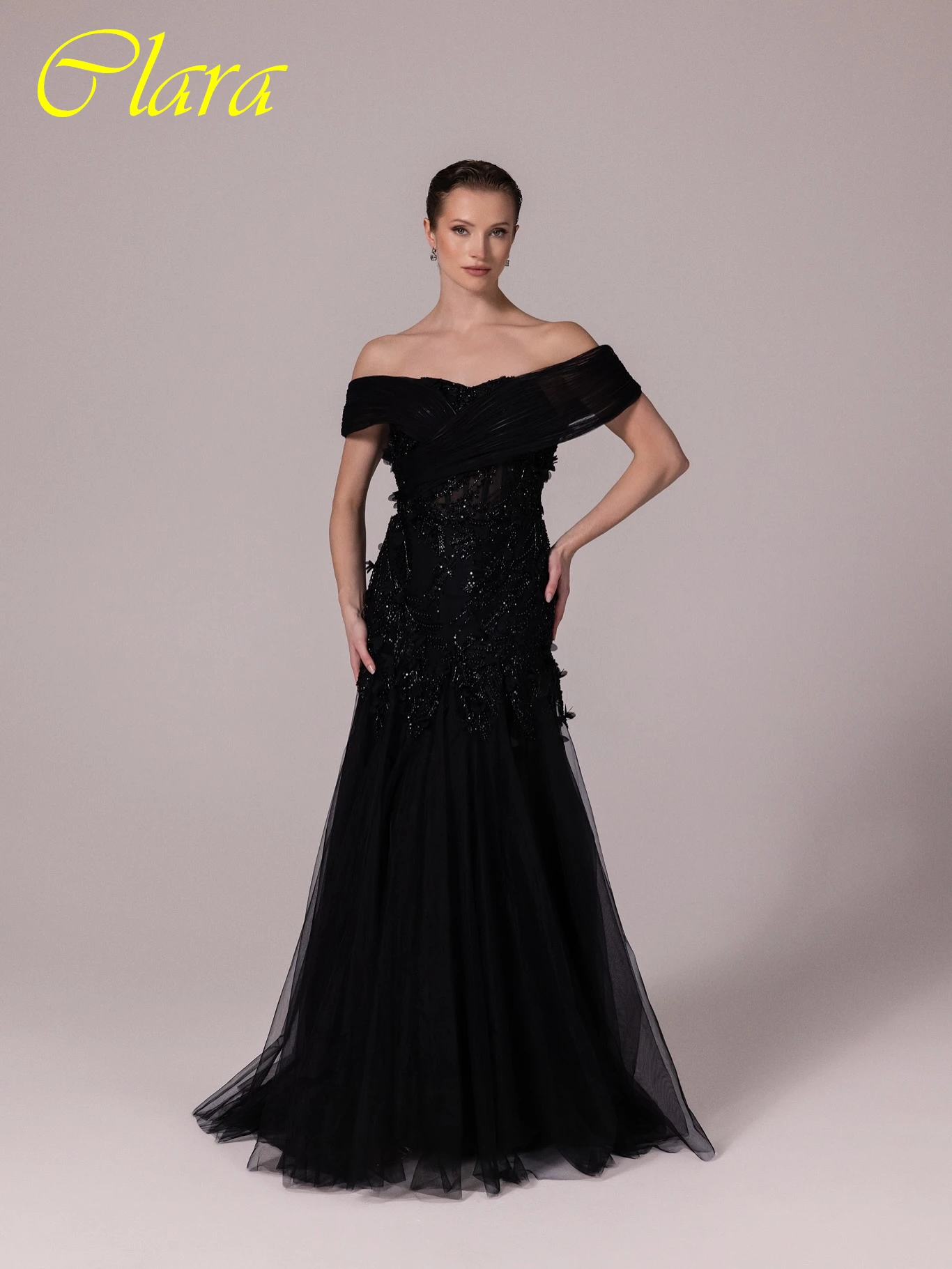

Customized A-Line Boat Neck Elegant Formal Evening Dress Fashion Temperament Bespoke Occasion Gowns High Quality Party Dress