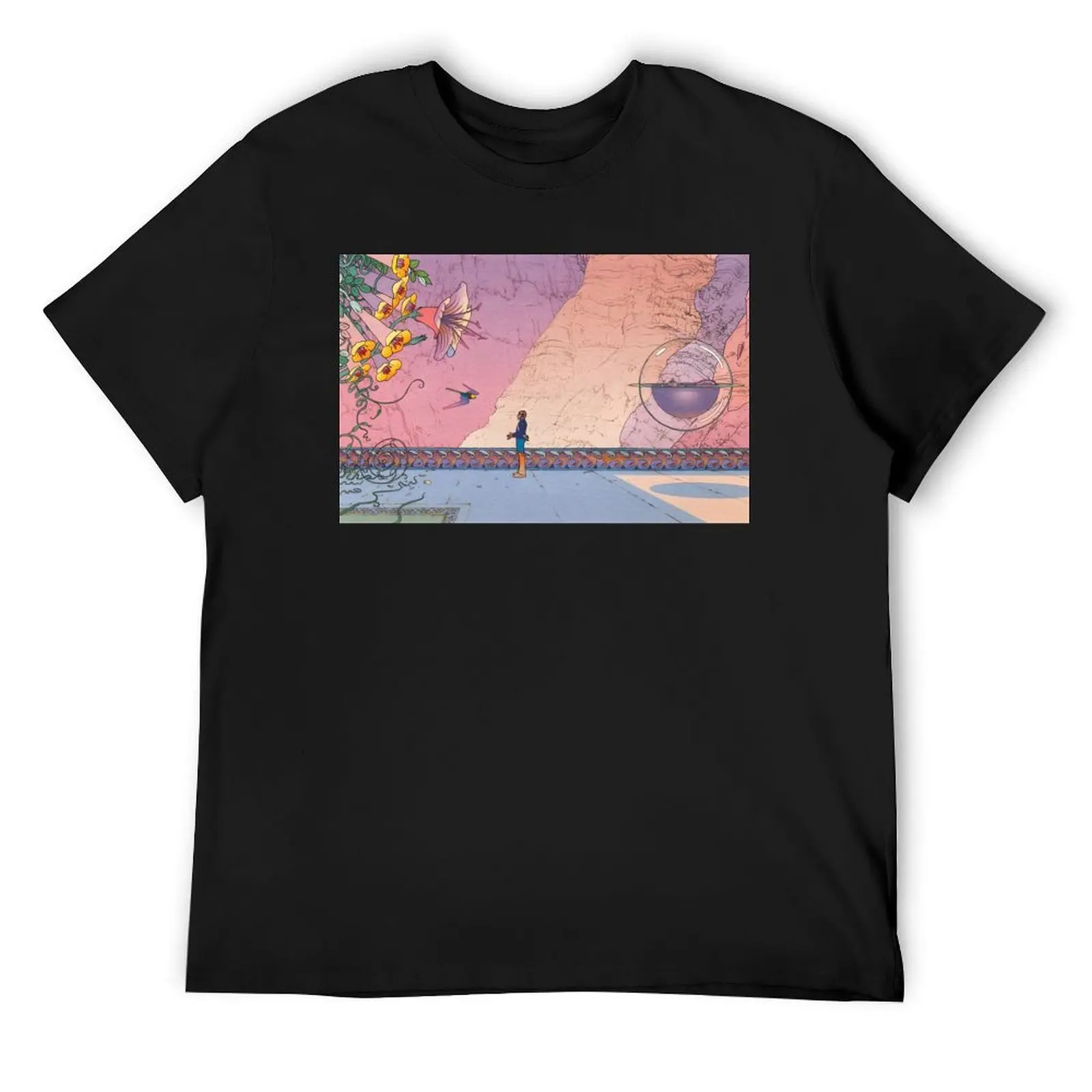 

Jean Giraud Moebius T-Shirt oversized summer clothes quick-drying luxury designer t shirts for men pack