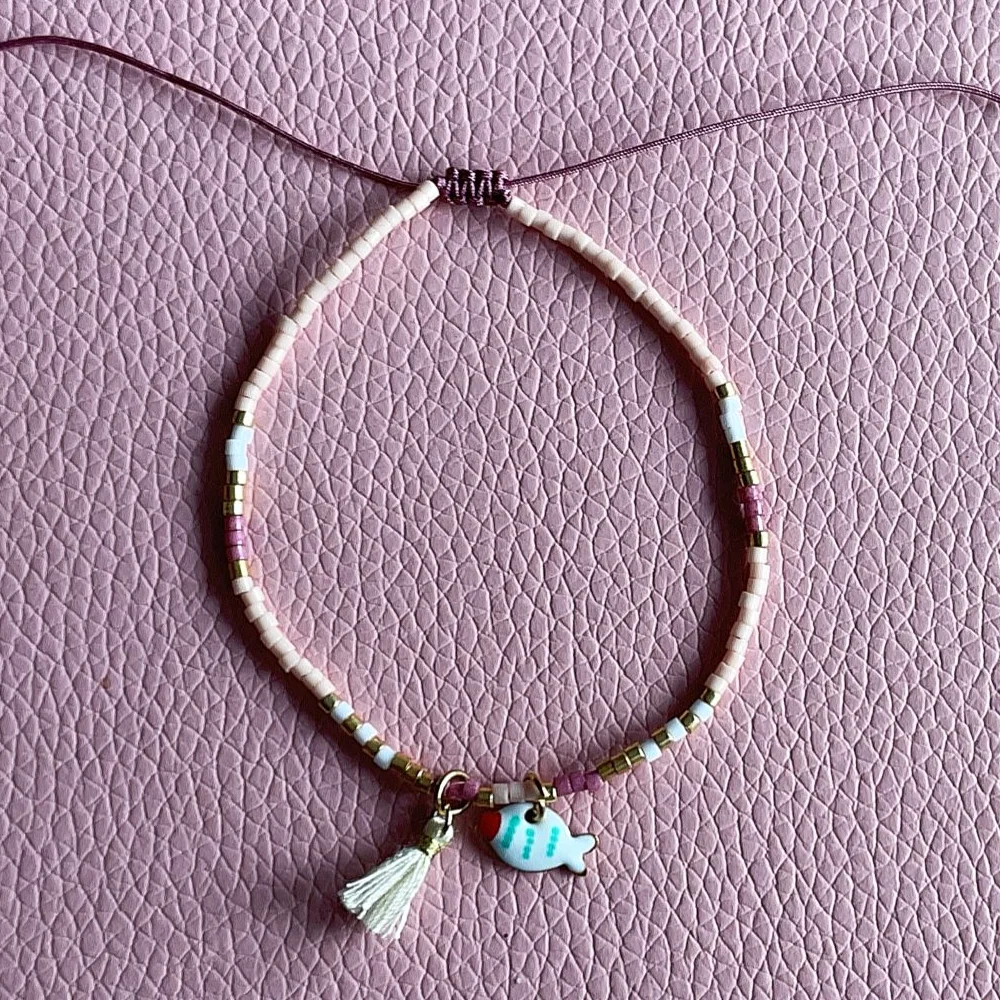Boho Tassel Bracelet Color Contrast Miyuki Seed Beads Adjustable Simple Bracelets for Women Fashion Jewelry Gift