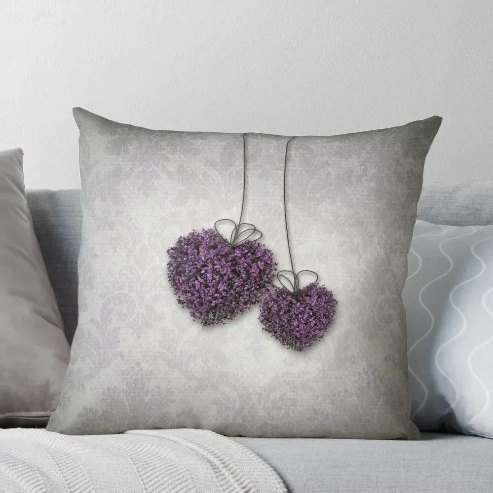

Purple Hearts Throw Pillow Pillow Decor Bed pillowcases Cushion Cover For Sofa covers for pillows pillow