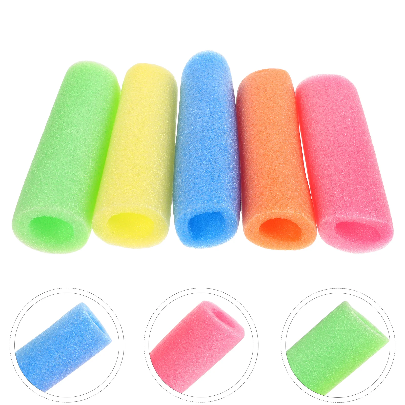 10Pcs Spring Cover Protective Cotton Sponge Pole Sleeves Replacement Safety Foam Trampoline Safety Pad Toy Sports Outdoor Fun