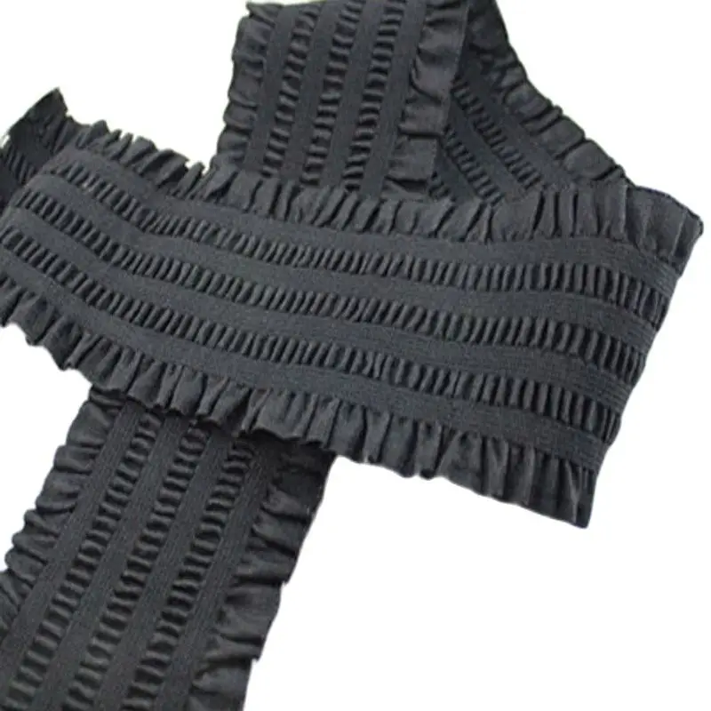 7.5CM wide high quality durable pants skirt belt / Short skirt lace jacquard waistband elastic / rubber band / loose tight