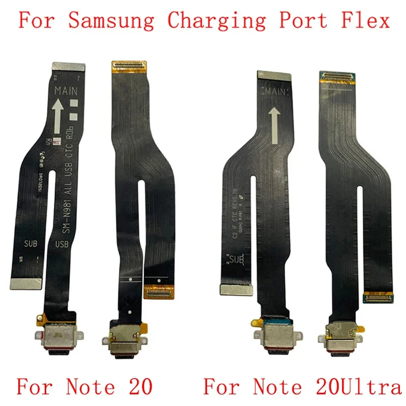 

Гибкий кабель для зарядного порта USB для Samsung Note 20 N980 N981 Note 20 Ultra N985 N986