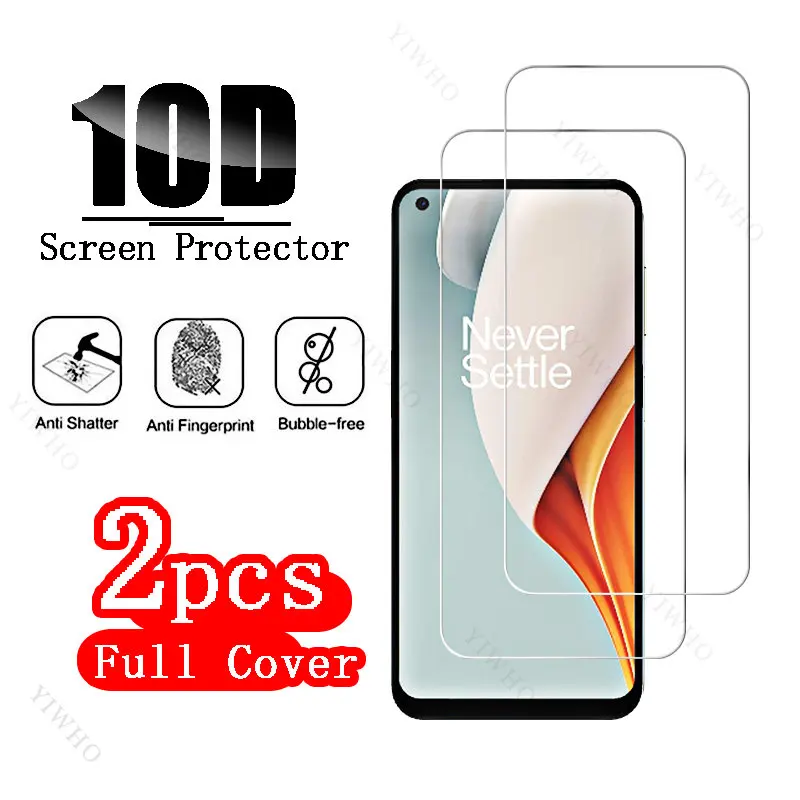 Full Cover Glass for Oneplus Nord N100 Fingerprint Unlock for Oneplus N 100 6.52\