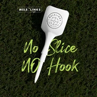 1 Box 4 Pcs Golf Tees 30.5*100 mm Reduces Friction Side Spin Step Down Plastic Petal Type Adjustable Tee Golf Accessories 2