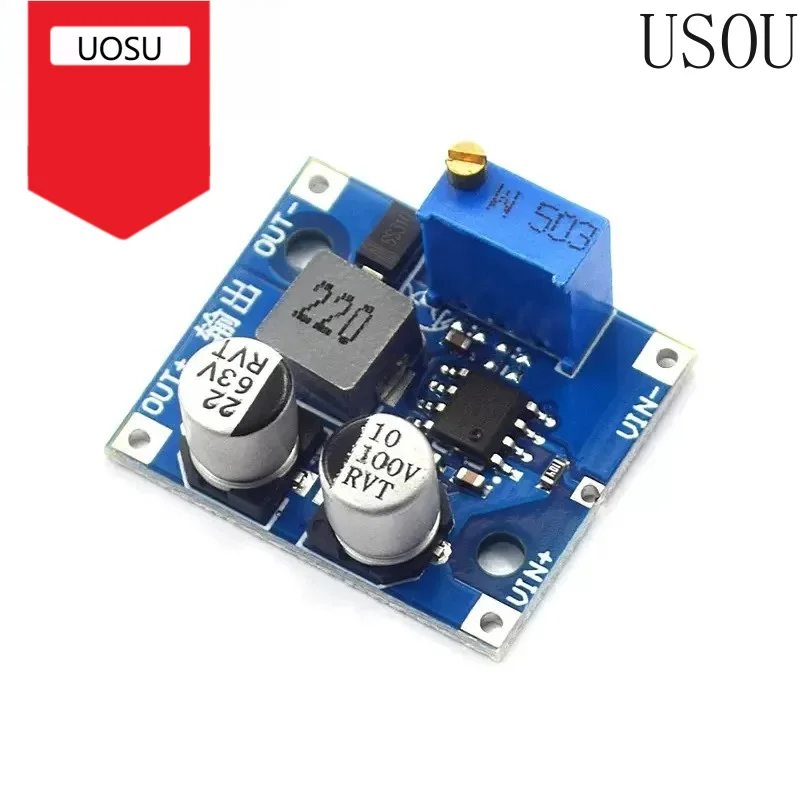 LX8015 DC-DC Adjustable Step-down Power Module Input 5-80V To 1-62V 1.5A Power Converter Over XL7015 For Solar Energy Circuit