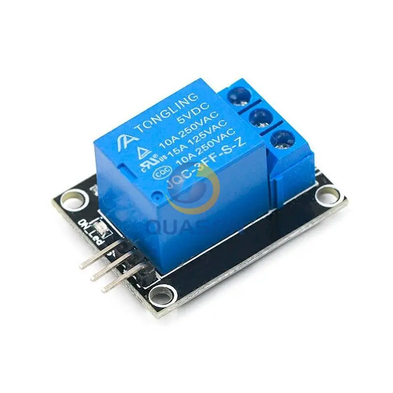 Placa para módulo de relé monofásico 5v com 1 canal escudo para pic avr dsp braço para relé arduino